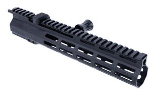 Foxtrot Mike Products Slap Mod Handguard and Charging Handle is made of aluminum